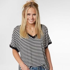 Z Supply The Stripe Boyfriend T-Shirt